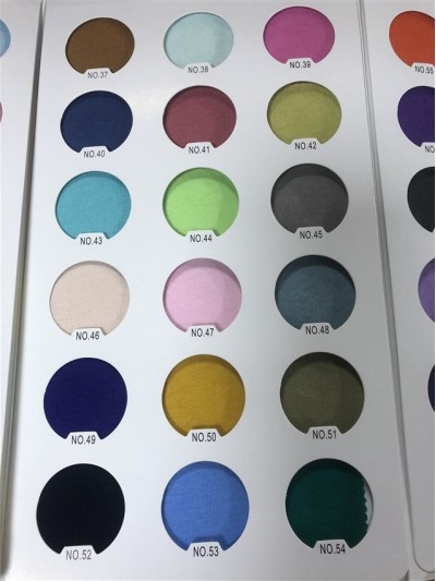 GZ-YL 1249# 32支精梳棉平紋 成份：100%棉 克重：140g  sustainable cotton 側面照